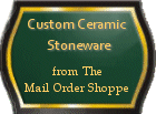 Personalized Stoneware from The Mail Order Shoppe