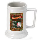 Personalized House of Cards German Beer Steins