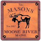 Moose Puzzle Coasters