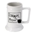 Groom to Be Personalized Ceramic Beer Steins