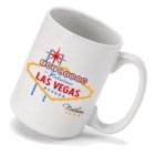 Personalized Las Vegas Wedding Party Coffee Mugs