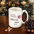 Our First Christmas Personalized Coffee Mugs - Style 4