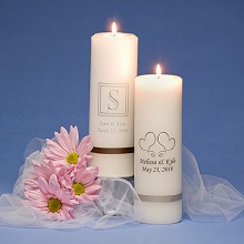 Personalized Unity Wedding Candles