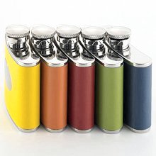 Engraved Colorful Spectrum Flasks