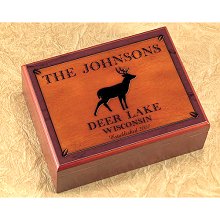 Personalized Cabin Series Cigar Humidors
