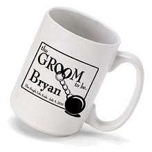 Personalized Groom to Be Coffee Mugs
