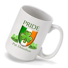 Irish Pride Personalized Coffee Mug
