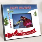 North Pole Personalized Christmas Wood Picture Frames