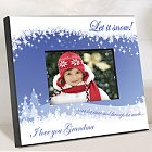 Snowscapes Personalized Wood Picture Frames