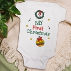 My 1st Christmas Personalized Infant Creepers