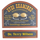 Eye Doctor Personalized Wood Sign