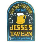 Personalized Old Time Wood Tavern Sign