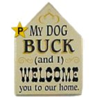 Personalized Dog Welcome Wood Sign