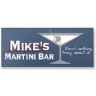 Personalized Martini Bar Wood Sign