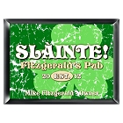 Personalized Jolly Green Clover Pub and Irish Bar Signs