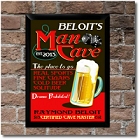 Personalized Man Cave Wooden Signs