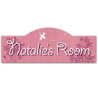 Personalized Daisy Delight Kid's Room Sign