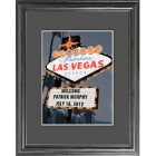 Welcome to Las Vegas Personalized Framed Prints