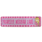 Personalized Princess Lane Metal Wall Sign