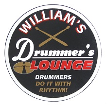 Drummers Lounge Personalized Wood Sign