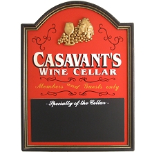 Personalized Wine Cellar Chalkboard Sign