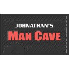 Personalized Man Cave Garage Mat
