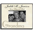 Personalized Grandma Parchment Picture Frames