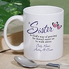 Gods Way of Proving Personalized Sisters Coffee Mugs