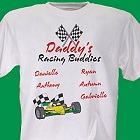 Racing Buddies Personalized Race Fan T-Shirts