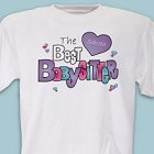 Personalized Babysitter T-Shirt