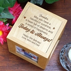 Today and Always Personalized Birthday Photo Cube