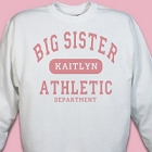 Personalized Athletic Dept. Sisters Youth Sweatshirts