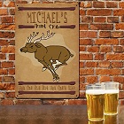 Hunt Club Personalized Metal Wall Signs