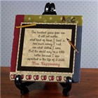 Life of a Child Personalized Teacher Tumbled Stone Plaque