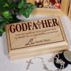 Personalized Godfather Valet Box