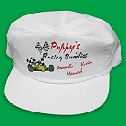 Racing Buddies Personalized Race Fan Hats