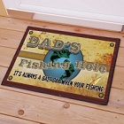 Fishing Hole Personalized Doormats