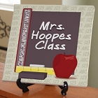 Teachers Class Personalized Wall Canvas