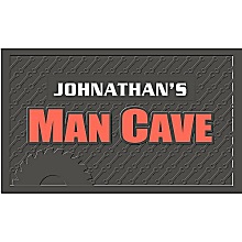 Personalized Man Cave Garage Mats