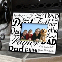 Personalized Dad-Father Wood Picture Frames