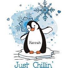 Just Chillin' Personalized Penguin T-shirts