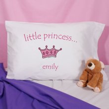 Little Princess Personalized Girls Pillowcase