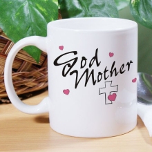 Personalized Godmother Ceramic Coffee Mug