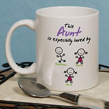 Especially Loved By Personalized Ceramic Coffee Mugs