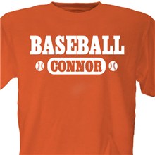 Personalized Baseball T-shirts