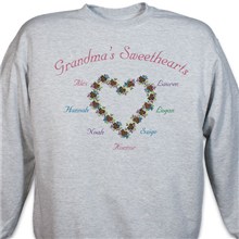 My Sweethearts Personalized Sweatshirts