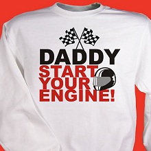 Start Your Engine! Personalized Racing Sweatshirts