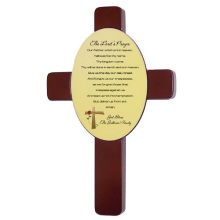 The Lords Prayer Personalized Wall Cross