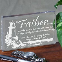 Lighting The Way Personalized Father Keepsakes