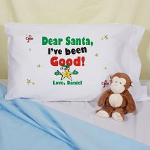 Dear Santa Personalized Childrens Pillowcase